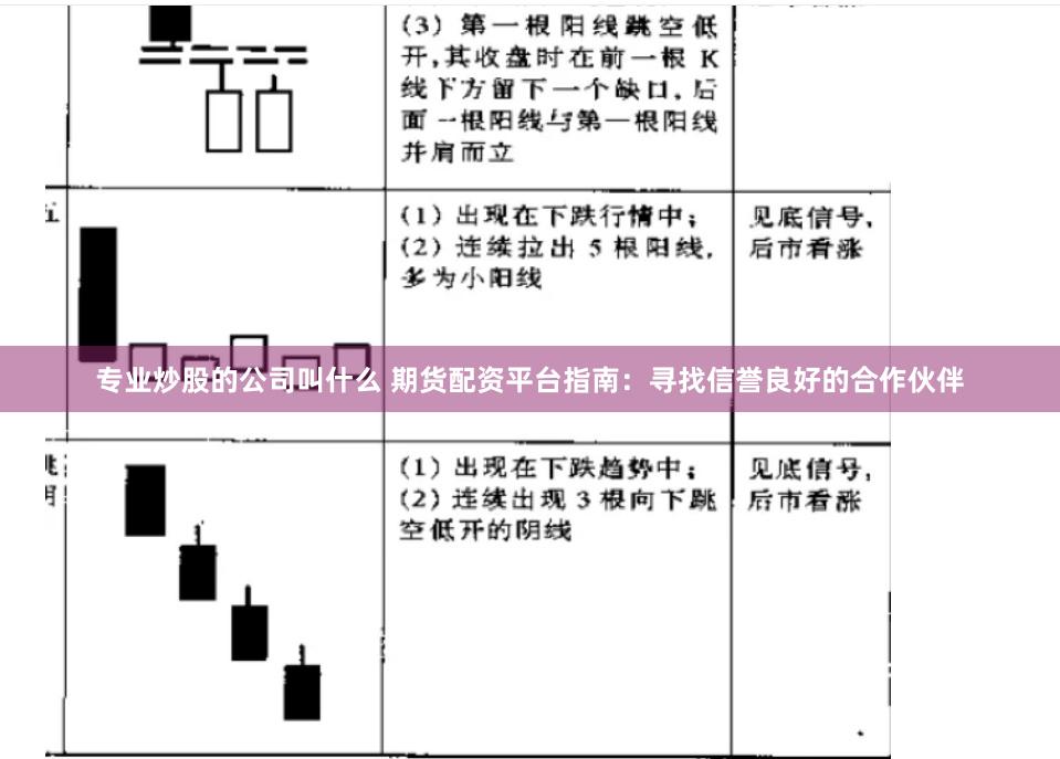 专业炒股的公司叫什么 期货配资平台指南：寻找信誉良好的合作伙伴